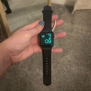 Apple Smartwatch with Black Band